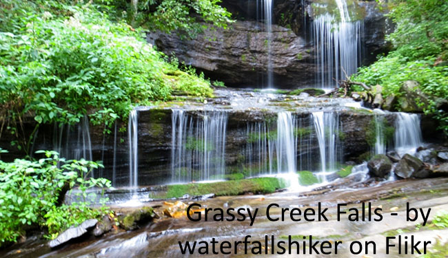 dupont grassy creek falls