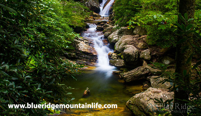 waterfall skinny dip